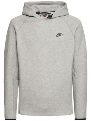 Flisas džemperis su gobtuvu Nike pilka