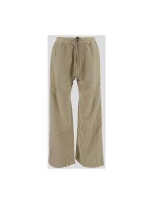 Pantalones de algodón Rick Owens verde