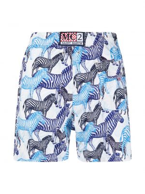 Shorts mit print mit zebra-muster Mc2 Saint Barth