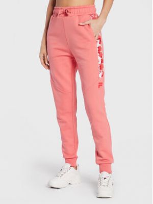 Pantalon de sport Fila rose