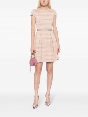 Sukienka mini Christian Dior beżowa