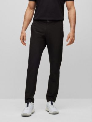 Pantaloni chino slim fit Boss negru
