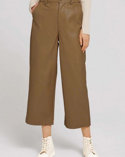 Джинсовые брюки Tom Tailor Denim, коричневый