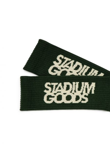 Calcetines con bordado Stadium Goods verde