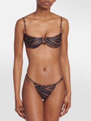 Bikini cu imagine cu model zebră Same