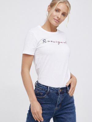 Koszulka bawełniana Rossignol biała