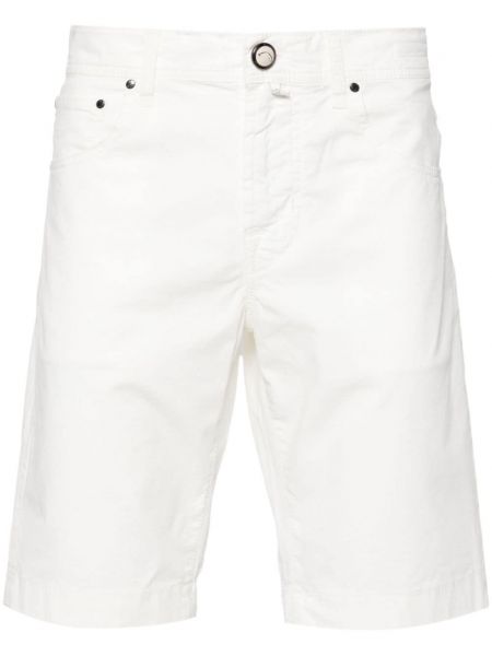 Bermuda kratke hlače slim fit Jacob Cohën bijela