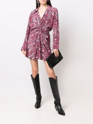 Sukienka mini Zadig&voltaire różowa