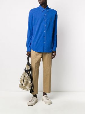 Camisa con bordado con bordado slim fit Polo Ralph Lauren