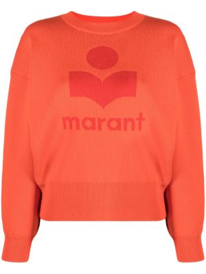 Пуловер Isabel Marant оранжево