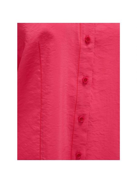 Koszula z długim rękawem Jw Anderson różowa