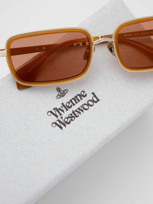Ochelari de soare Vivienne Westwood portocaliu