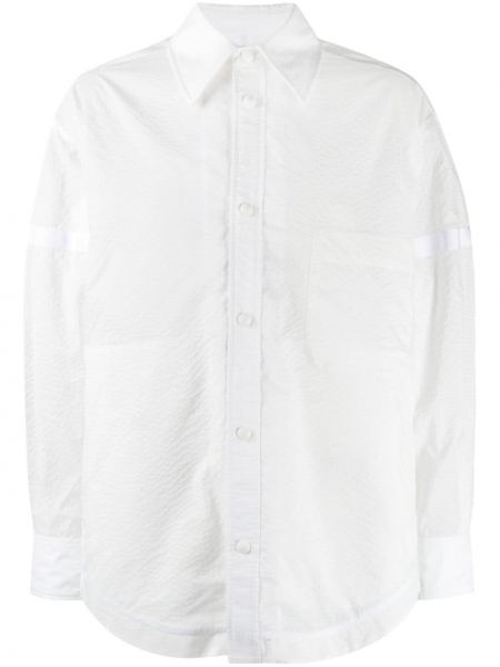 Oversized πουκάμισο Thom Browne λευκό