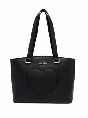 Shoppingbag Love Moschino svart