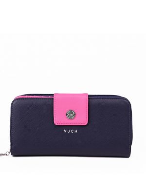 Bodkovaná peňaženka Vuch fialová