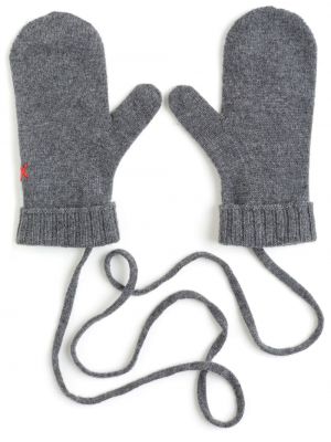 Mănuși de lână tricotate Chinti & Parker gri