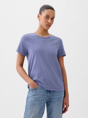 Βαμβακερή μπλούζα Gap