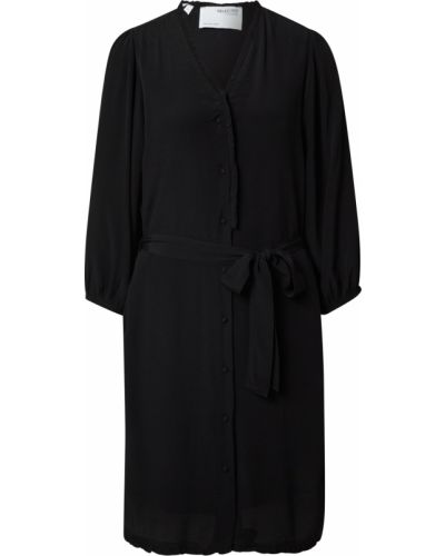 Μini φόρεμα Selected Femme μαύρο