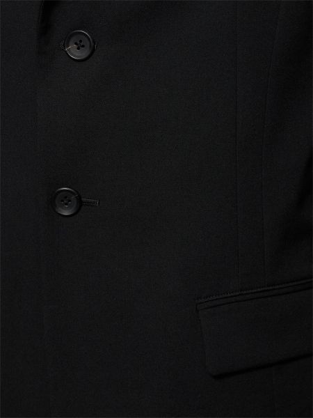 Volnena jakna Yohji Yamamoto črna