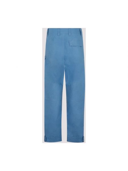 Pantalones rectos bootcut Dior azul