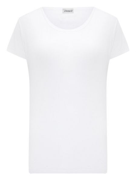 Хлопковая футболка Zimmerli белая