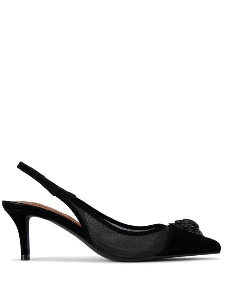 Slingback pumper med stropper Kurt Geiger London sort