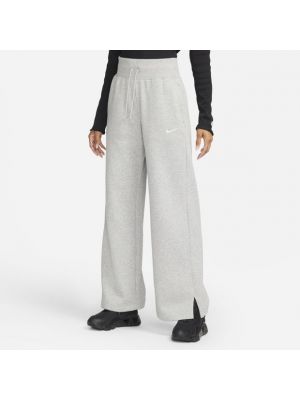 Pantalon en coton Nike gris
