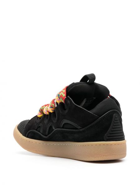 Sneakers di pelle Lanvin nero