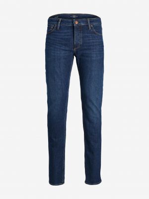 Priliehavé džínsy s rovným strihom Jack & Jones modrá