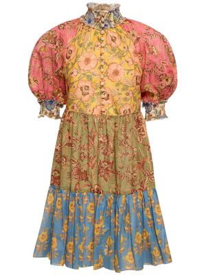 Bavlněné mini šaty Zimmermann
