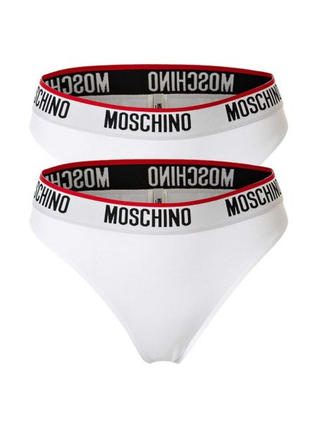Раздельный купальник Moschino Underwear белые