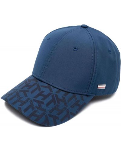 Brodert cap Tommy Hilfiger blå