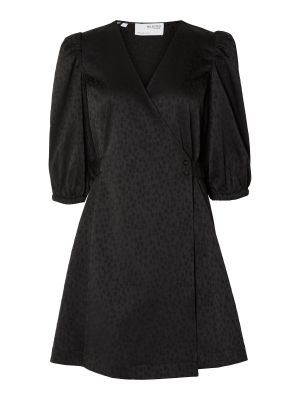 Φόρεμα Selected Femme μαύρο