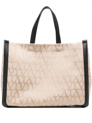 Τσάντα shopper με σχέδιο Valentino Garavani