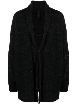 Плетено палто Transit черно