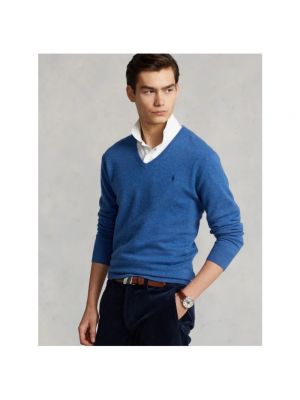 Suéter de lana Polo Ralph Lauren azul