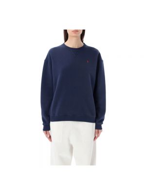 Pullover mit rundem ausschnitt Ralph Lauren blau