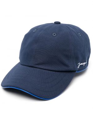 Brodert cap Jacquemus blå