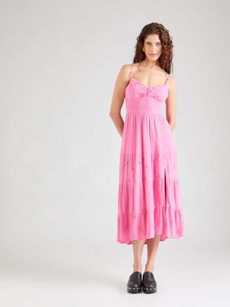 Φόρεμα Hollister ροζ