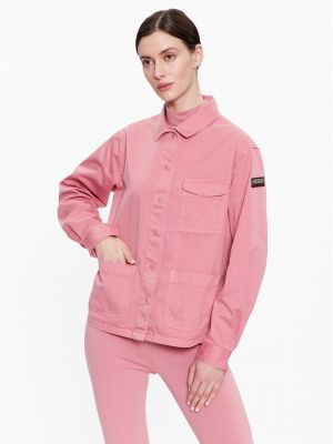 Kabát Napapijri rózsaszín