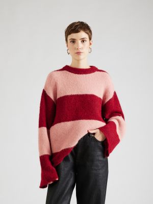 Oversized pulóver Na-kd rózsaszín
