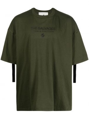 T-shirt mit print mit schnalle The Salvages
