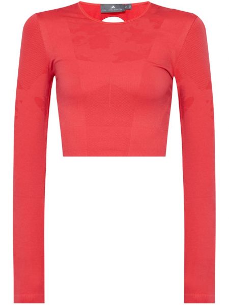 Spor dalları arkadan kesilmiş kesilmiş üst Adidas By Stella Mccartney pembe