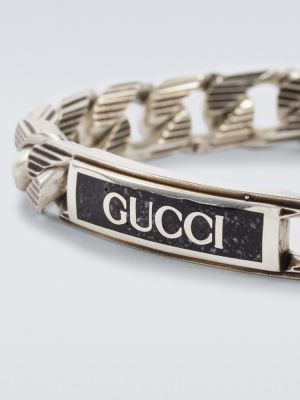 Náramek Gucci stříbrný