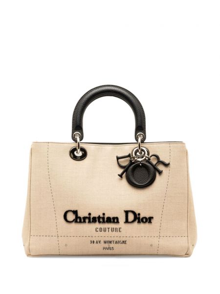 Torbica Christian Dior Pre-owned smeđa