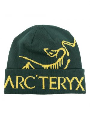 Zielona czapka Arcteryx