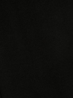 Echarpe en tricot Parajumpers noir