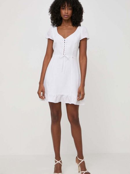 Mini haljina Guess bijela