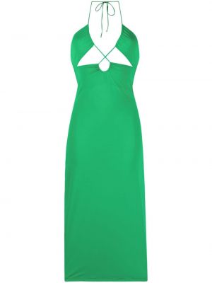 Midi šaty Mc2 Saint Barth zelená