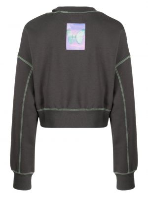 Sweatshirt mit stickerei Izzue grau